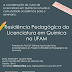 Residência Pedagógica é tema de palestra do curso de Licenciatura em Química