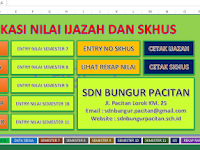 Download Aplikasi Gratis Pengolahan Nilai SKHUS dan Ijazah