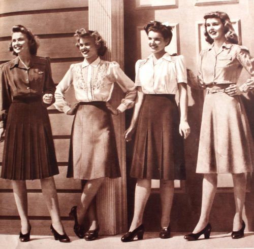Vintage Chic  Forties fashion, Retro fashion, 1940s fashion