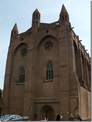 Fachada del Convento de los Jacobinos - Toulouse