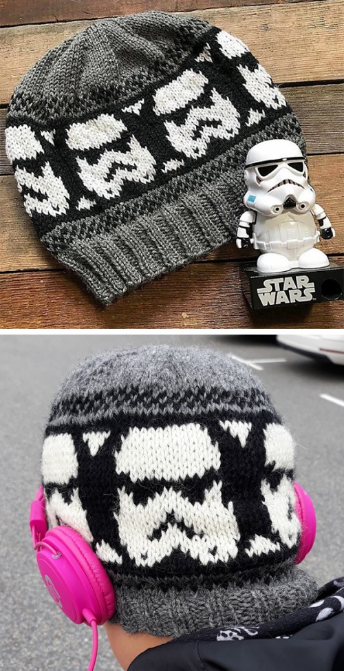 Storm Trooper Beanie - Free Pattern 