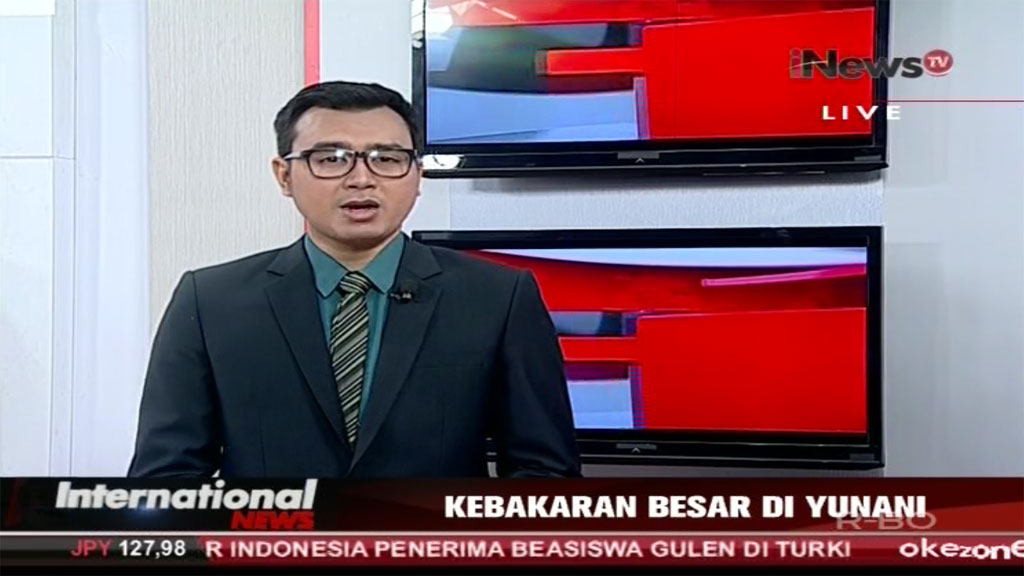 Frekuensi siaran Inews TV MPEG2 di satelit Palapa D Terbaru