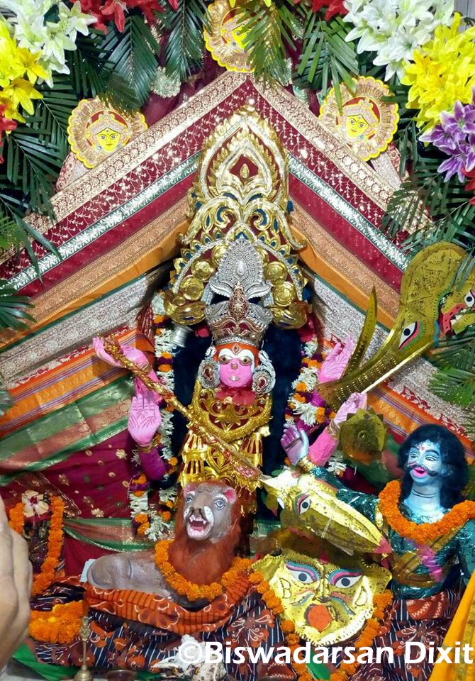 Singhabahini Besha of Maa Bhadrakali