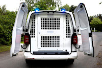 Volkswagen Transporter Police Cell Van (2019) Rear