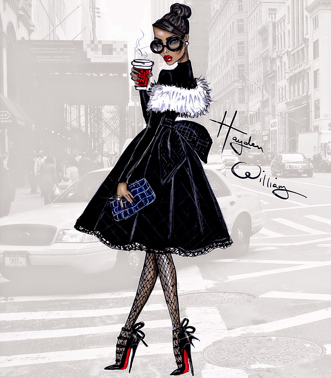 vogue drawings tumblr in City Williams Style Hayden the Illustrations: Fashion