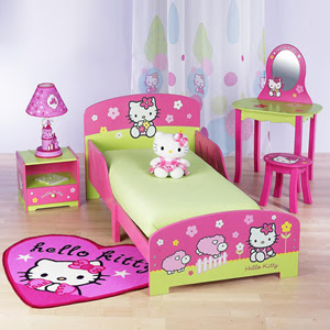 dormitorio temático de hello kitty