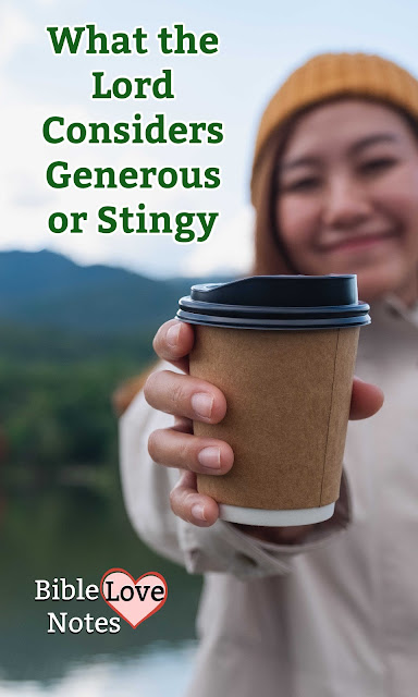 When a man is poor and stingy, what does he become when he gets rich? This 1-minute devotion explores what Scripture teaches about generosity.