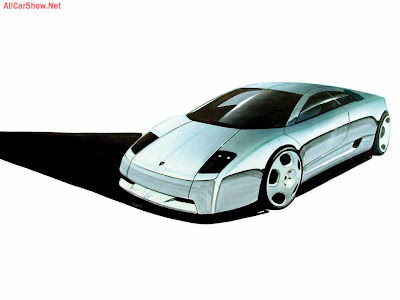 2002 Lamborghini Murcielago Sketch