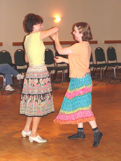 Kelly takes a spin with our niece, Ruthie...