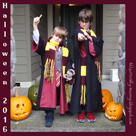Harry Potter and Neville Longbottom, Halloween 2016
