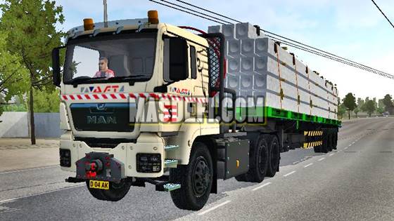 MOD Truck MAN TGS Trailer Terbaru By Ade Iskandar 5 Varian MOD Truck MAN TGS Trailer Terbaru By Ade Iskandar