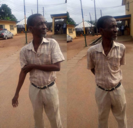 A man, Akarauwa Eke, was arrested for allegedly infecting his 10-year-old daughter