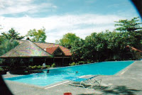 Pool with Bar at Ciputih Beach Resort Ujung Kulon
