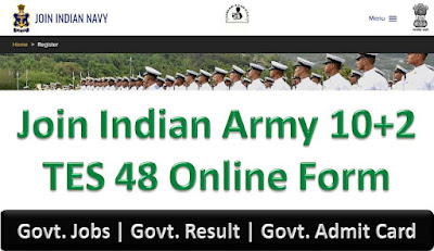 Join Indian Army 10+2 TES 48 Online