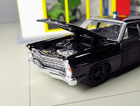 greenlight 1967 ford custom hood open