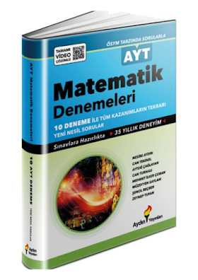 Aydın Yayınları - AYT Matematik - 10'lu Deneme