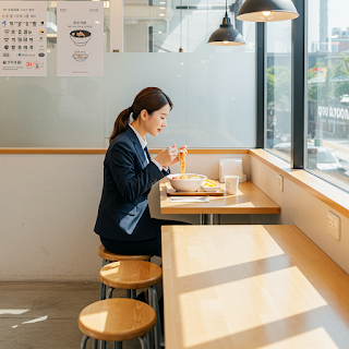 직장인의 점심