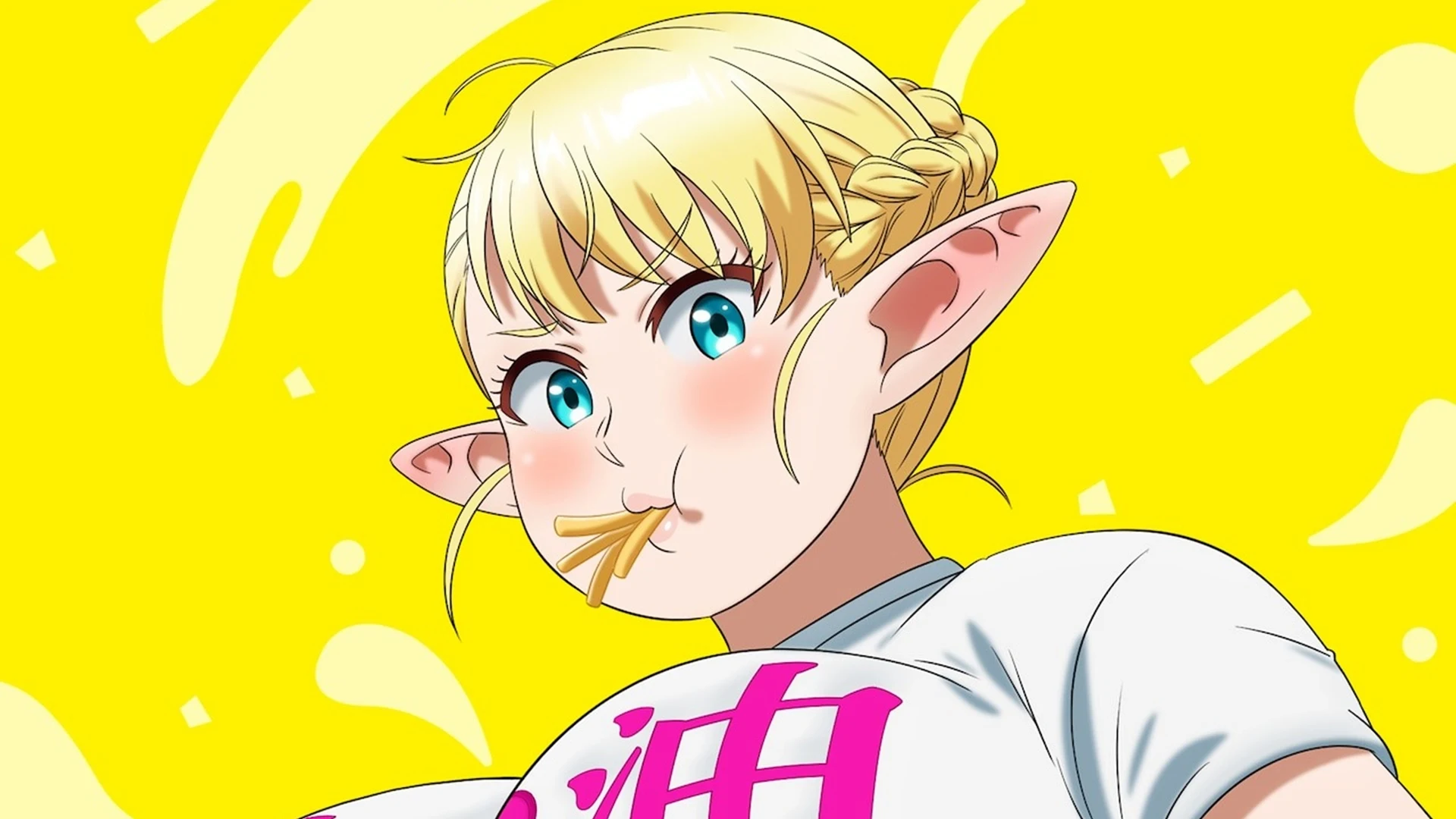 O mangá Elf-san wa Yaserarenai, sobre elfa tentando emagrecer, terá um anime