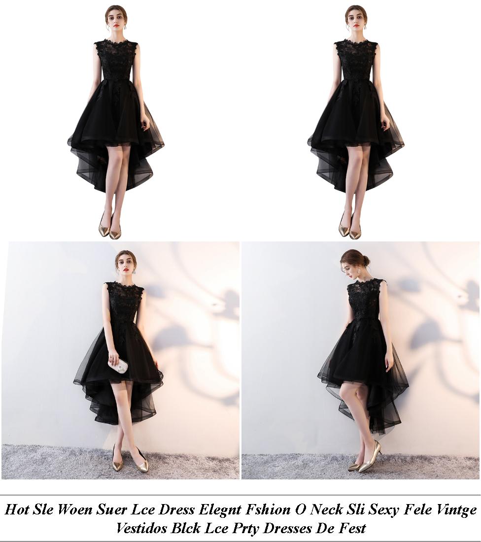 Polka Dot Gown Lack And White - Womens Designer Clothes Collections - Long Formal Dresses Melourne