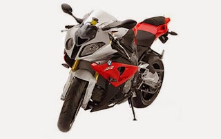 bmw s1000rr superbike motor red