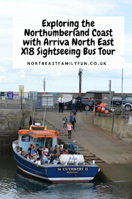 Exploring the Northumberland Coast with Arriva North East X18 Sightseeing Bus Tour