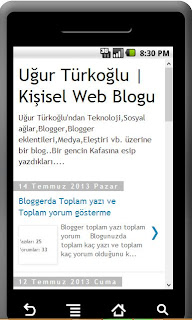 blogunuzun android uygulamasını hazırlayın