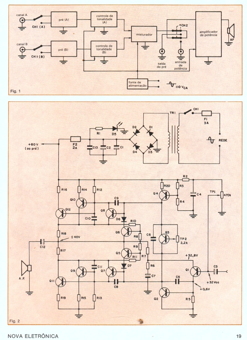 NOVA ELETRÔNICA n.91 - 09/1984 - AMP 120W MUSICVOX p/ voz e instrumentos