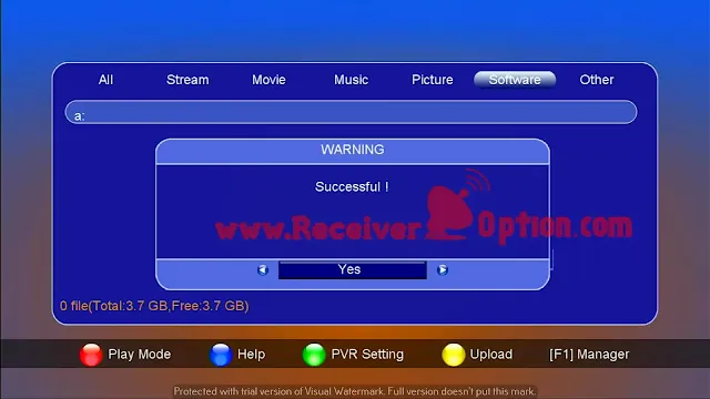 HOW TO SAVE FLASH FILE FROM FOREVER TYPE RECEIVER BY USB