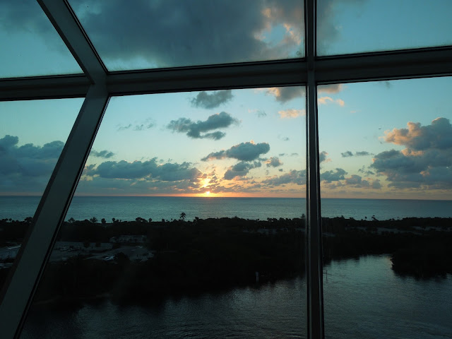 sunrise in Fort Lauderdale