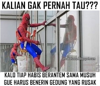 8 Gambar Meme Spiderman Terlucu dan Tergokil.5