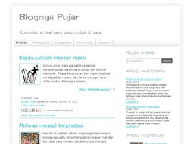 template blog simple seo