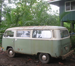 Old VW Bus on Kauai