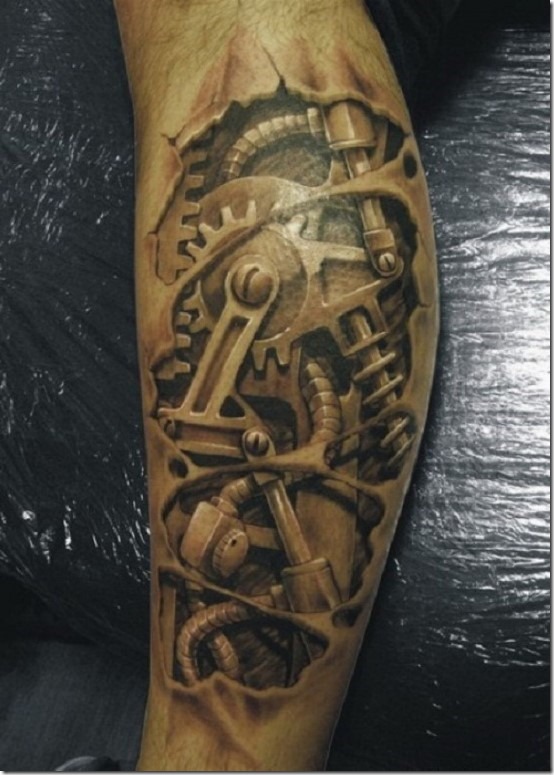 3d_steampunk_mcanique_de_tatouage_pour_les_hommes