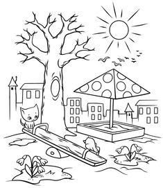 Cartoon Coloring pages for kids