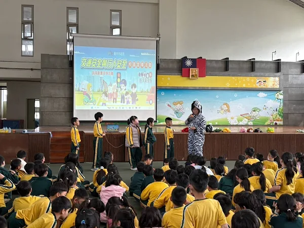 ▲臺中市推動行人安全教育，深入校園及在地共創安全友善行人環境。（記者林明佑翻攝）