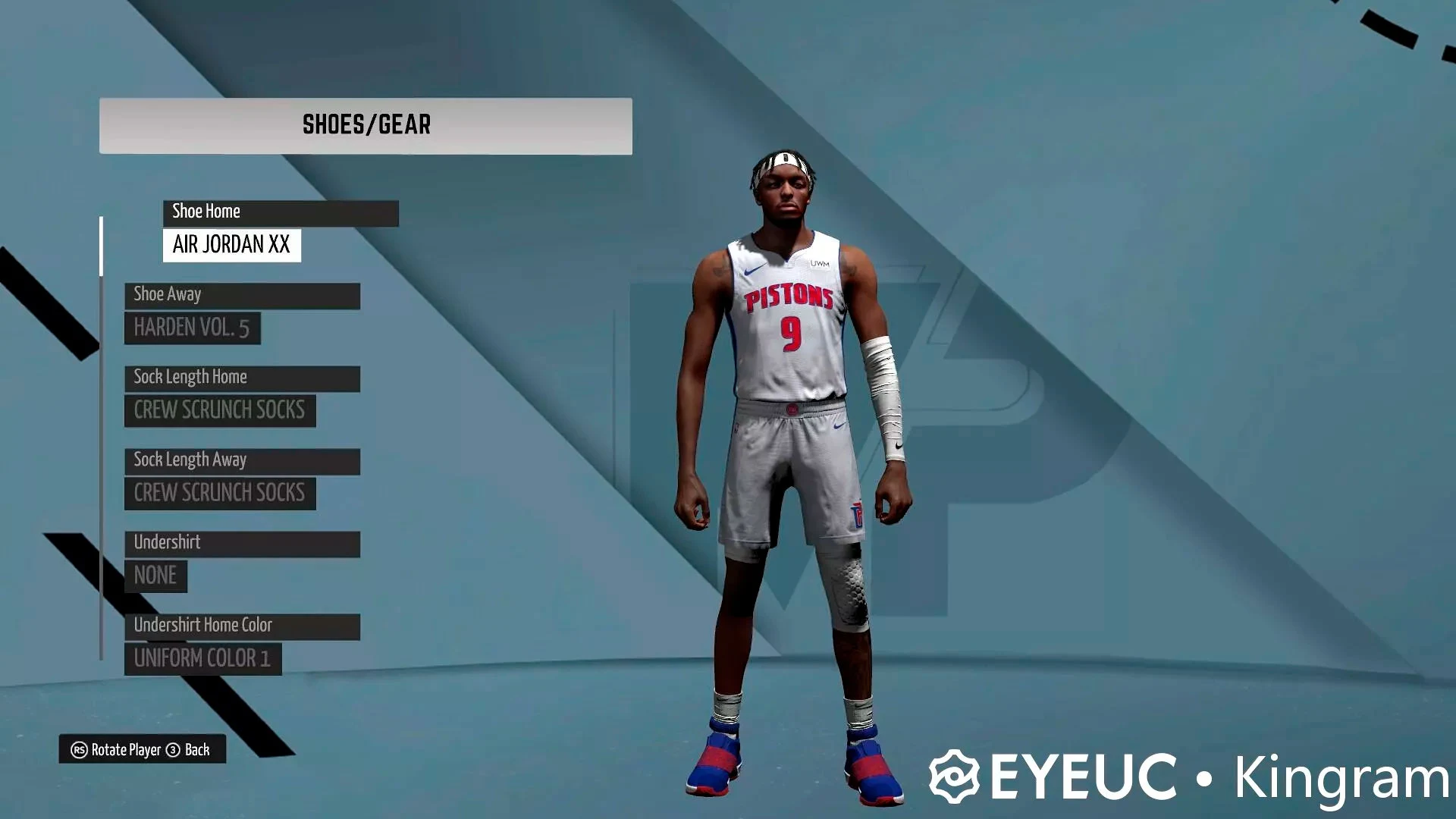 NBA 2K22 Jerami Grant Cyberface