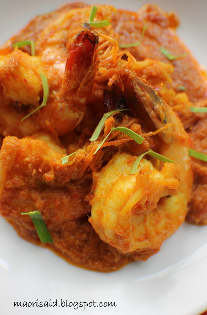 Resepi Udang Masak Tempoyak - Surasmi Q