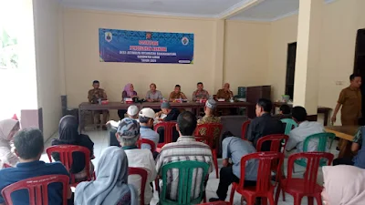 Kapolsek Rangkasbitung Polres Lebak Sosialisasi Pencegahan Narkoba Di Kantor Desa Jatimulya