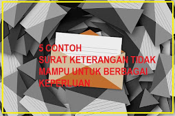 5 Contoh Lengkap Surat Keterangan Tidak Mampu Berbagai Keperluan