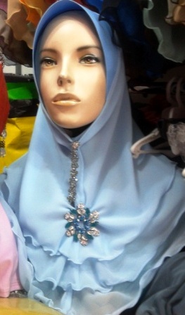 TUDUNG 3 LAYER AWNING CHIFFON