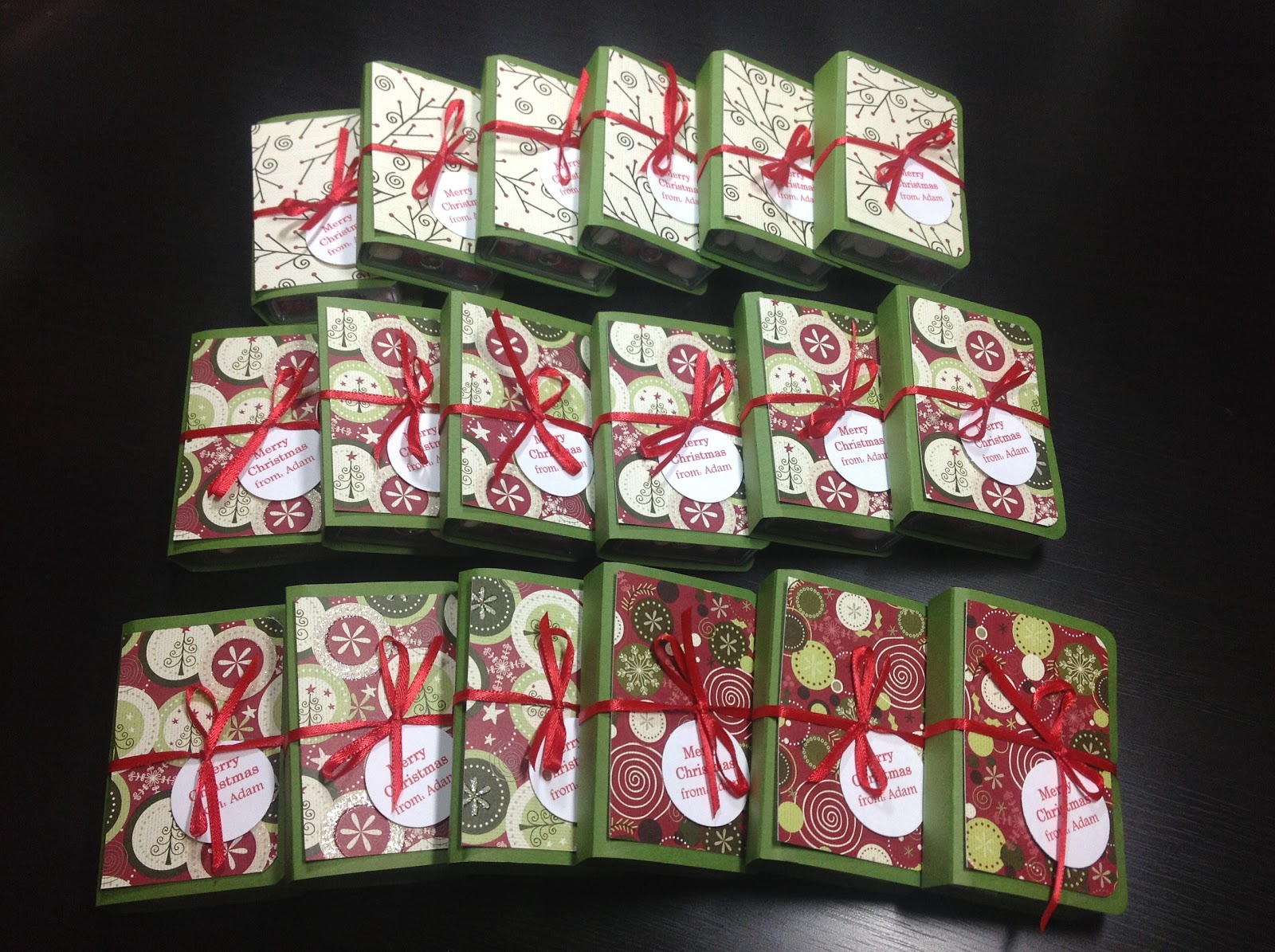 MeAshie: Christmas party favors