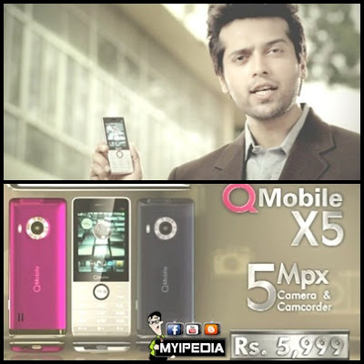 qmobile x5 fahad khan