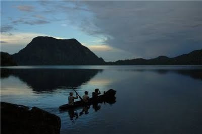 Seven Lakes Mountain In Kerinci Indonesia