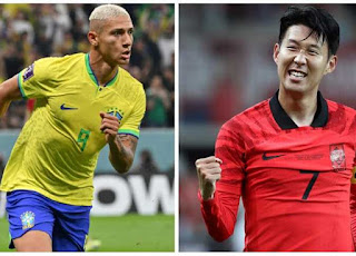 مباراة البرازيل وكوريا الجنوبية بتاريخ 05-12-2022 كأس العالم 2022