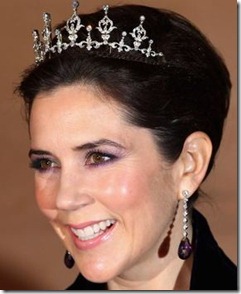Attending a Gala - Mary - Tiara