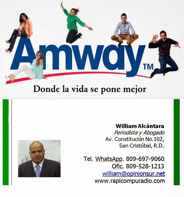 William Alcántara Empresario Indendiente de Amway