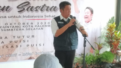 Gubernur Sumsel Komplain, Acara Bulan Bahasa dan Sastra di Bukit Seguntang Di Buat Sederhana