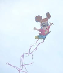 Dora the Explorer Cape Cod kite