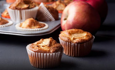 Receta de Muffins de Manzanas y Canela