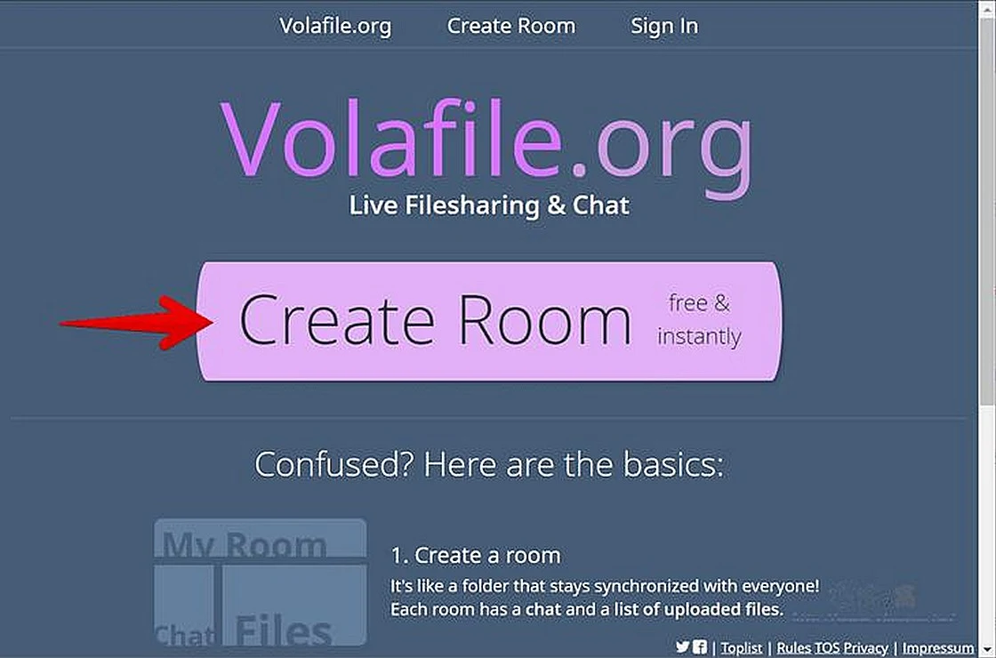 Volafile.org 線上即時聊天和檔案分享